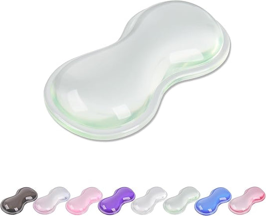 Gel Wrist Rest for Keyboard and Mouse, Wrist Rest for Keyboard, Mouse Wrist Support, Pain Relief, Cool Touch, Non-Skid, Mouse Wrist pad