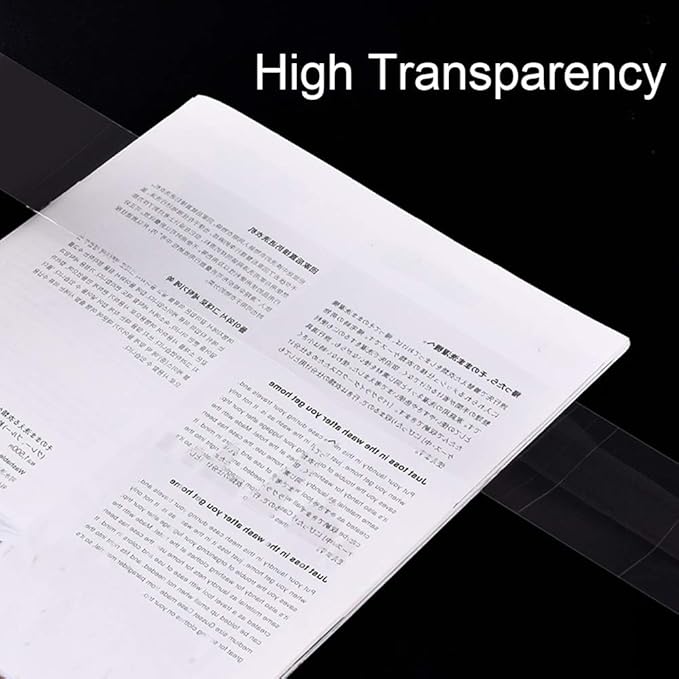 PERFECTAPE 3" Heavy Duty Packing Tape 6 Rolls, Total 390Y, Clear, 2.7 mil, 3 inch x 65 Yards, Ultra Strong, Refill for Packaging and Shipping(3" Width, not 2" Width)