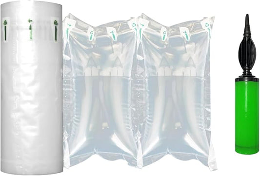 Air Pillows for Shipping 600 Count Inflatable Air Pockets Packaging Air Bags Cushioning Material, Box Filler Purse Stuffing to Keep Shape Alternative to Packing Peanuts 3.54'' x 7.87''