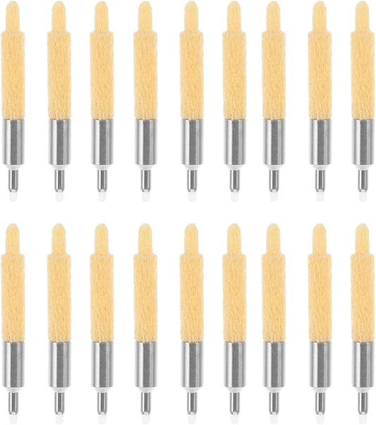 20pcs 0.5mm Fine Tip Replacement Nibs for Paint Markers - Universal Pen Nibs for Refillable Paint Pens- Empty Barrel Accessories for Acrylic Markers