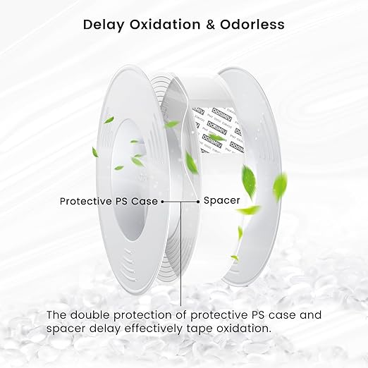 3 Pack Double Sided Tape Heavy Duty, Extra Large16.4FT Nano Double Sided MountingTape, Transparent Strong Removable Adhesive Picture Hanging Strips, Wall Tape Sticky Poster Carpet Decor