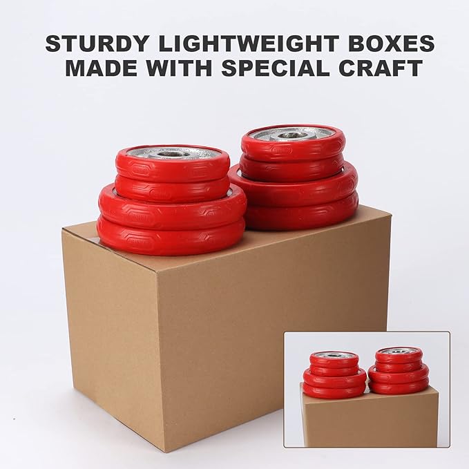 CRUGLA 40 Packs 10x6x6 Shipping Boxes Corrugated Cardboard Boxes Shipping Box Bulk for Business Packing Boxes