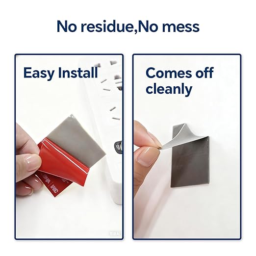 3M VHB Double Sided Tape 50Pcs, 2.44 x 1.77 Inch Heavy Duty Waterproof Mounting Tape for Walls, Car, Home, Outdoor and Office