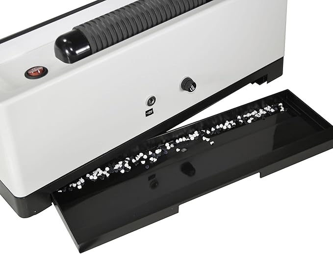 Coilbind S25A Spiral Coil Binding Machine for Office – Hole Punch with Electric Coil Inserter – Adjustable Margins & Disengaging Pins – Free Crimper Tool & 100 Coils – 4:1 Pitch – 20 Sheet Capacity