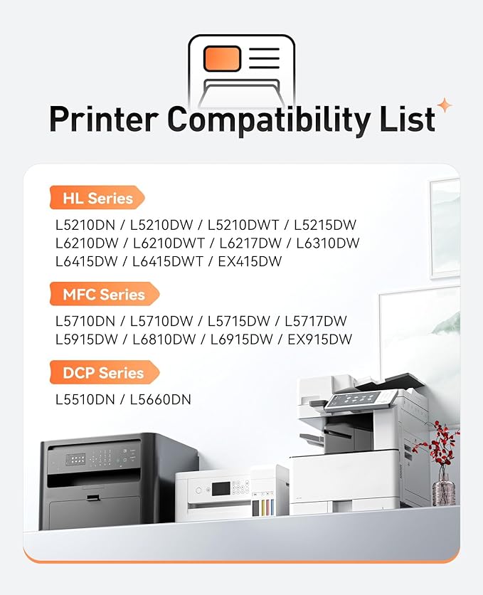 TN920XXL Toner Cartridge High Yield Compatible for Brother TN920 TN-920XXL TN920XL HL-L6210DW HL-L6210DWT HL-L5210DN HL-L5210DW HL-L5210DWT HL-L6310DW MFC-L5710DW DCP-L5510DN Printer Ink Black 2-Pack