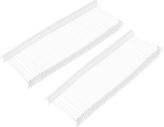 MECCANIXITY Standard Tagging Fasteners,Plastic Regular,Standard Label Gun Price Tagging Barbs for Garment Price Tag Label Tagging Barbs 30mm/1.18 Inch,Pack of 1000 Transparent