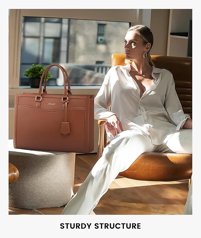 LOVEVOOK Laptop Tote Bag for Women, Office Work Bag Briefcase fit for 15.6 inch Laptop, Large Capacity Teacher Bag Handbag