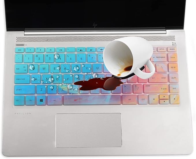 Keyboard Cover for HP Pavilion/HP Laptop 14-dk 14m-dh 14-dq 14-cd/ce/cf 14-dq0052dx dq2053cl dq0002dx 14-dq5043cl 14-cf2112wm 14-dk1003dx 14-ce3065st 14-fq0039ms 14-dh2097nr 14t-dq200 dq300