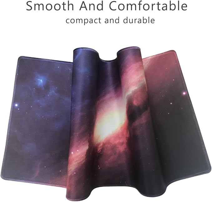 XXL Professional Large Mouse Pad & Computer Game Mouse Mat (35.4x15.7x0.1IN, 90x40 sky001)