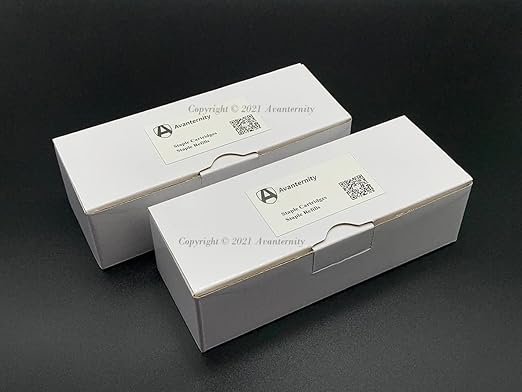 Avanternity's Staple Refills, Compatible with RISO S-4129 HC Staple 100 (Pack of 2 Boxes)