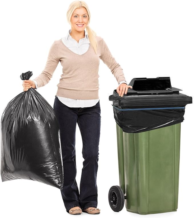 Coopay 180 Pieces Large Rubber Bands Bulk, 8 Inches Heavy Duty Strong Elastic Bands for Office Supply School Home, Securing Trash Can Garbage Cans, File Folders (Blue)