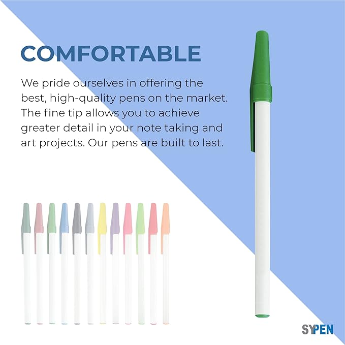 Personalized Stick Pens With your Custom Logo or Text-500 Pack Bulk-for Businesses, Parties, and Events, Custom Printed Slim Ballpoint Pens with Cap, Grey, Black Ink