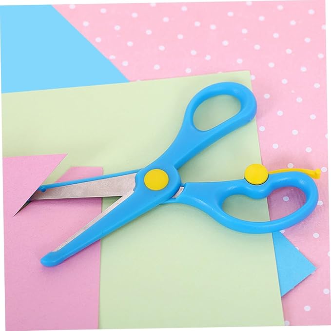 8Pcs Craft Scissors Safe Blunt Tip DIY Scissors for Years Ergonomic Design for Comfortable Cutting Arts and Crafts Supplies