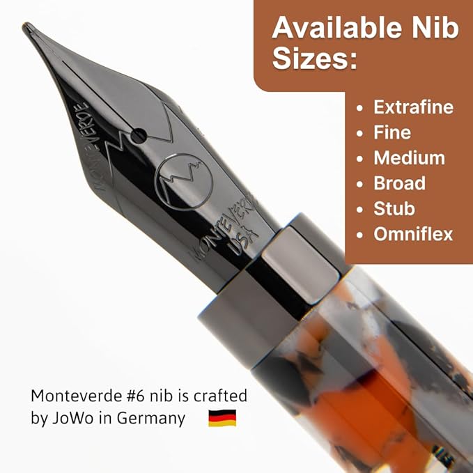 Monteverde Orange Mountain Fountain Pen - S