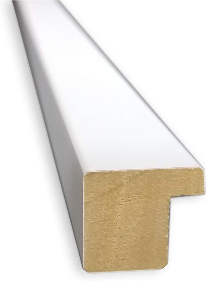 Amanti Art Natural Cork Board for Wall, 23x51 Vision Board with White Frame, Oversize Corkboard Office Decor for Home Organization, Modern Corkboard Pinboard to Display Items for Home Organization in