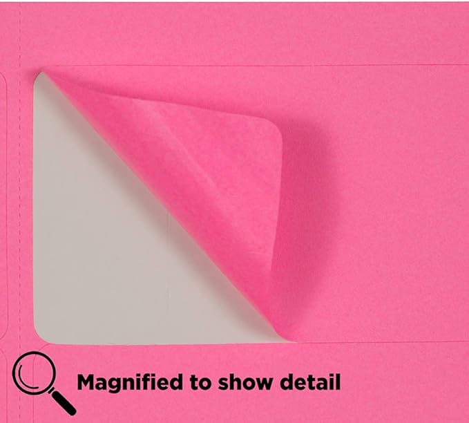 JAM PAPER Shipping Address Labels - Standard Mailing - 2 x 4 - Ultra Pink - 120/Pack