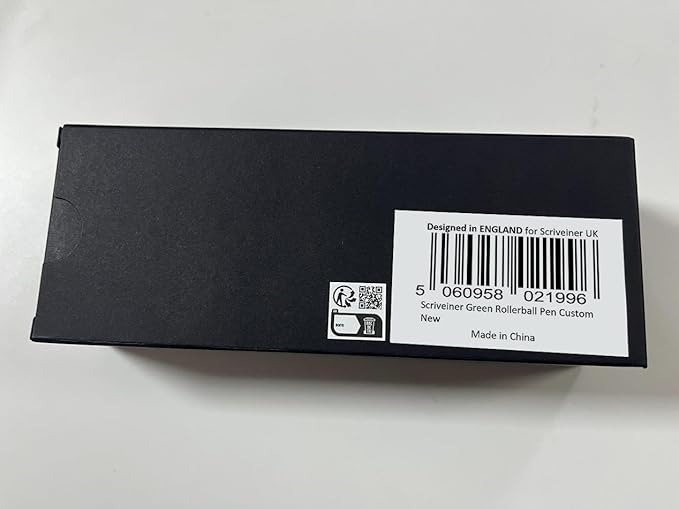 Scriveiner Personalized British Racing Green Pen - Stunning Green Lacquer Luxury Pen with Chrome Finish, Schmidt Ink Refill, Best Engraved Roller Ball Gift Set for Men & Women, Custom Name Engraving