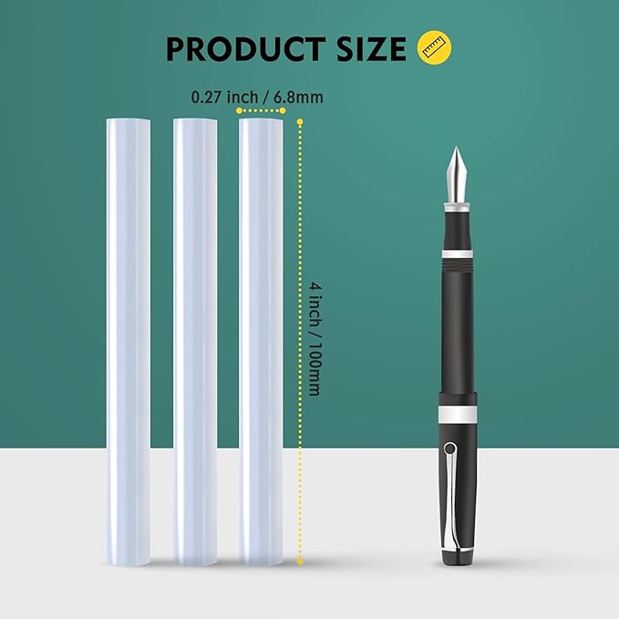 Magicfly Hot Glue Gun Sticks, Huge Pack of 800, 6 lbs, 4 Inch Long and 0.27 Inch Diameter Mini Hot Melt Glue Sticks, Compatible with Most Glue Guns, for DIY Craft Projects and Sealing