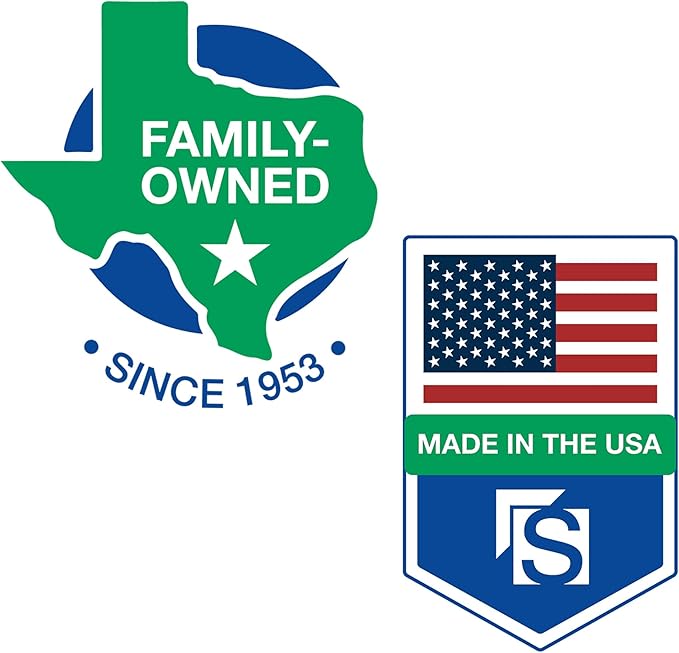 Samsill Durable 3 inch 3 Ring Binder, Made in USA, D Ring Binder, FSC 100% Recycled Chipboard, Blue, 4 Pack