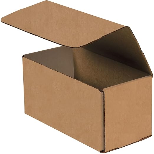 BOX USA Shipping Boxes 10"L x 5"W x 5"H, 50-Pack | Corrugated Cardboard Box for Packing, Moving and Storage
