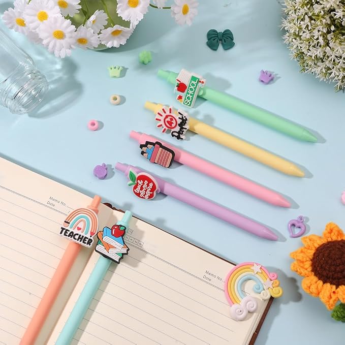 Teacher Gifts,Teacher Pens,Appreciation Gifts for Science Dance Prek Teachers,Halloween Thanksgiving Christmas Funny Pens for Teachers Retirement,End of Year Present