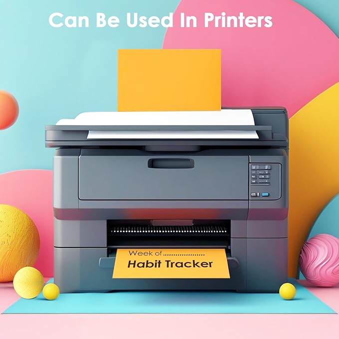 240 Pcs Colored Cardstock Paper Bulk, 24 Colors Card Stock 160 Gsm 60 Lb Colored Paper, 8.5×11 Color Cardstock for Printing Scrapbook Diy