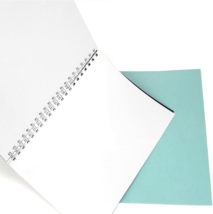 Rayson WR2119BK Wire Binding Spines, 2:1 Pitch Double Loop Binding Wires 3/4 Inch, 21-Loop Wire Ring Pack of 50 with Black