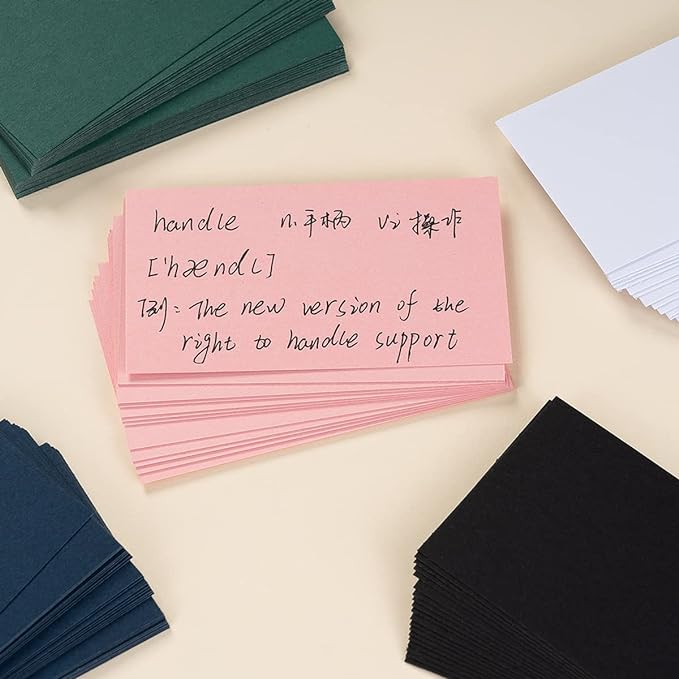 50 Sheets Blank Cardstock Paper 250 GSM Thick Heavy Cards Stock for DIY Art Projects, Card Making, Postcards, Greeting Cards, Birthday Party, Wedding Invitation (White, 3x5 inches)