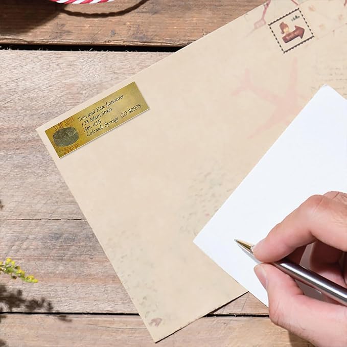 Sports Balls Small Return Address Labels (6 Designs) - Set of 240 2" x 5/8" Self-Adhesive, Baseball, Soccer, Basketball, Football, Hockey, Vollyball Flat-Sheet Labels