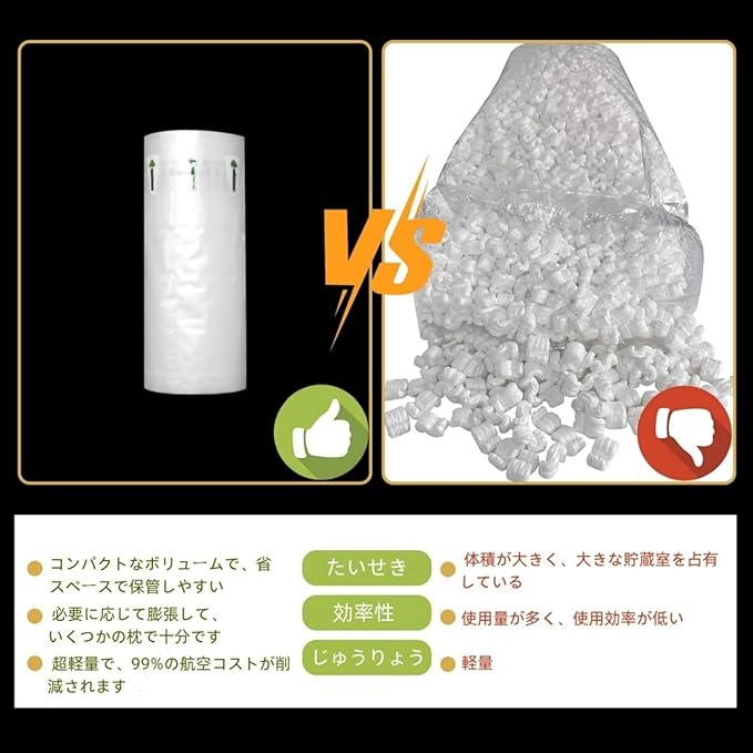 Air Pillows for Shipping, 300 Count Packing Cushion Film with Pump, 4.72" * 7.87" Inflatable Air Packing Bags for Packaging Moving Box Filler, Purse Shape Alternative to Packaging Peanuts