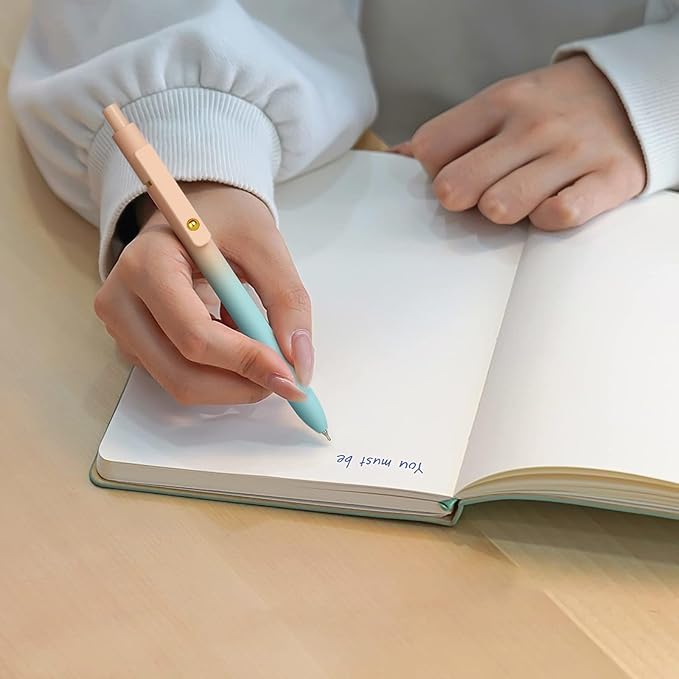 Ddaowanx 10 Pieces Gel Ink Pen Refills, Fine Point 0.5mm Tip Smooth Writing Quick Dry for Journaling Writing School Office Supplies (10 Pcs Gel Pen Refills, Blue)