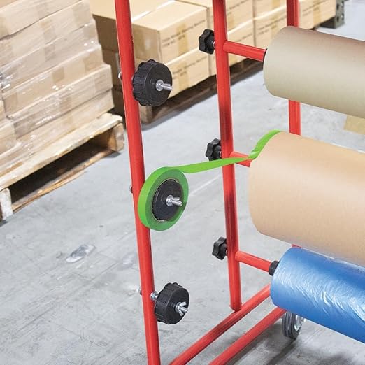 LAUCO DINOGREN High Performance Masking Tape for Car Paint, Heat & Water Resistant, Multi-Purpose Green (1.5 in (6 Rolls))