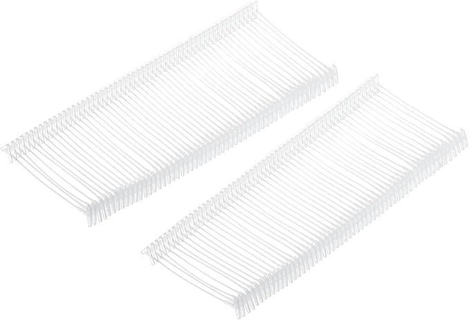 MECCANIXITY Standard Tagging Fasteners,Plastic Regular,Standard Label Gun Price Tagging Barbs for Garment Price Tag Label Tagging Barbs 35mm/1.38 Inch,Pack of 1000 Transparent