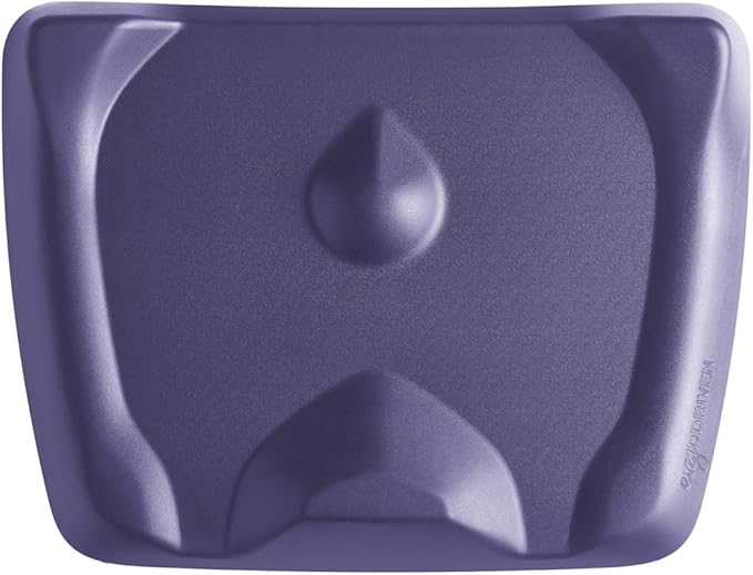 Topo Mini by Ergodriven | The Smaller Not-Flat Standing Desk Anti-Fatigue Mat with Calculated Terrain (Mulberry Purple)