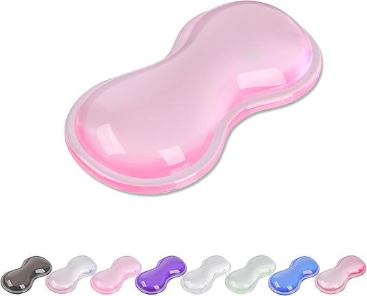 Gel Wrist Rest for Keyboard and Mouse, Wrist Rest for Keyboard, Mouse Wrist Support, Pain Relief, Cool Touch, Non-Skid, Mouse Wrist pad