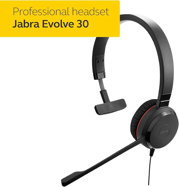 Jabra Evolve 30 II UC Mono Wired Headset