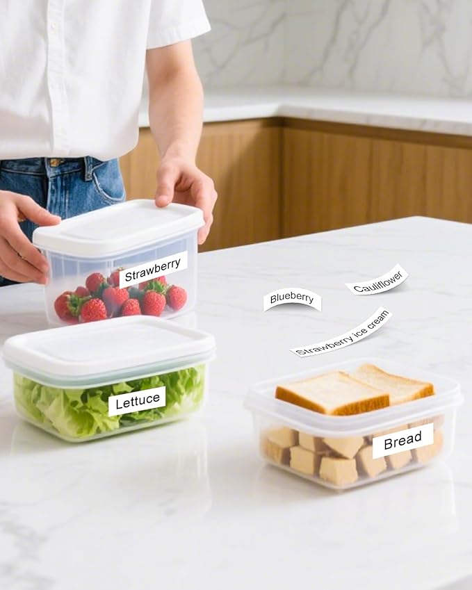 Replace for Brother Label Maker Tape 12mm 0.47 Laminated Black on White TZe-231 TZe231 TZ Tape, PTouch Compatible with Brother P Touch D210 D220 H110 D600 D400 1750 2030 Label Maker Refills, 5X