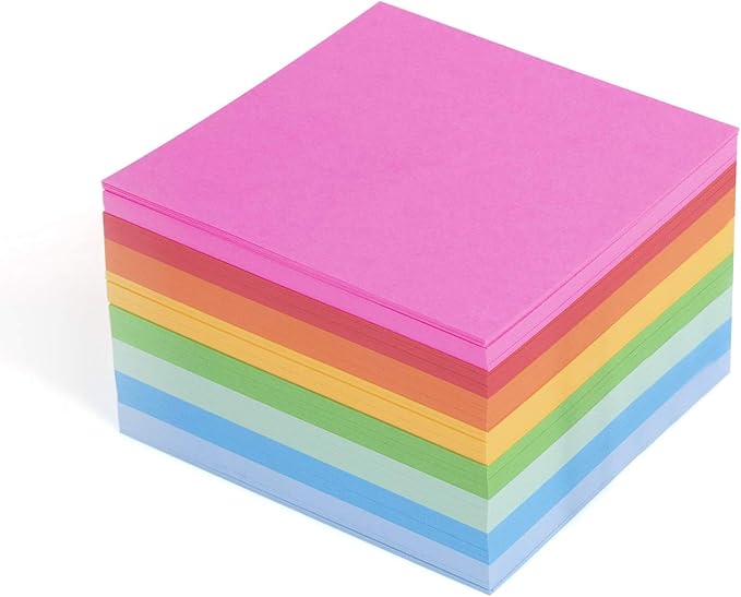 Mintra Office Memo Pads (1pk, Memo Cube - Bright)