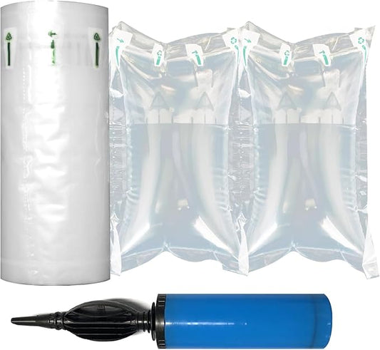 Air Pillows for Shipping, 120 Count Inflatable Air Bags for Packing Air Pockets for Packaging Moving Supplies Box Packing Filler Purse Shaper Alternative to Packing Peanuts, 4.72" * 7.87"