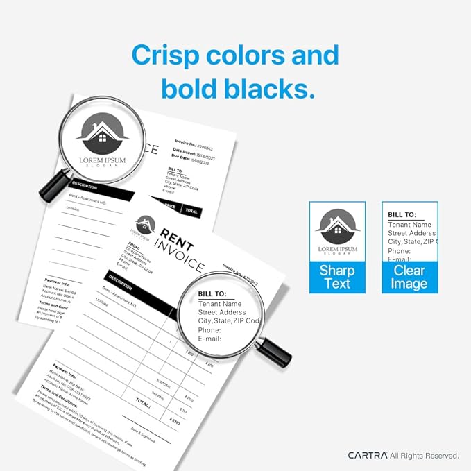 CATRA 206x High Yield Toner Cartridge Compatible with 206X Toner Cartridge Set, Works with Color Laser Jet Pro MFP M283fdw M283fdn M283cdw, M255dw, M255nw, M282nw 4Pack W2110X