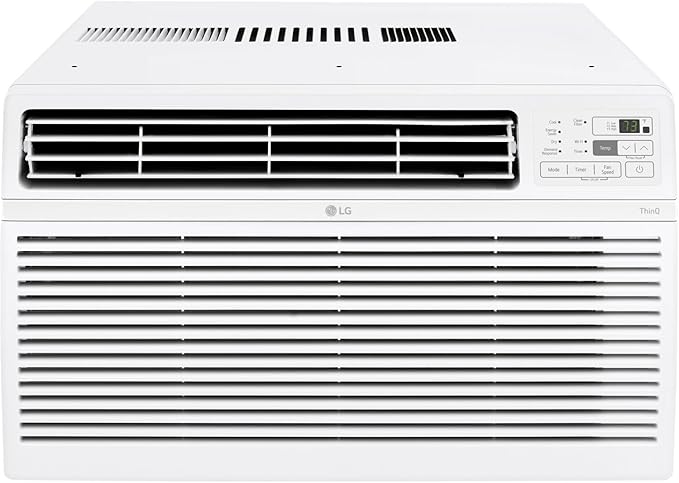 LG 14000 BTU Window Air Conditioners [2023 New] Remote Control WiFi Enabled App Ultra-Quite Washable Filter Cools 800Sq.Ft for Large Room AC Unit air conditioner Easy Install White LW1521ERSM1