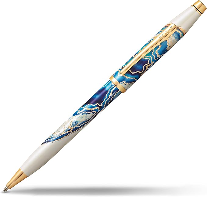Cross Wanderlust Refillable Ballpoint Pen Presented in a Luxury Gift Box - Medium Point, Black Ink,