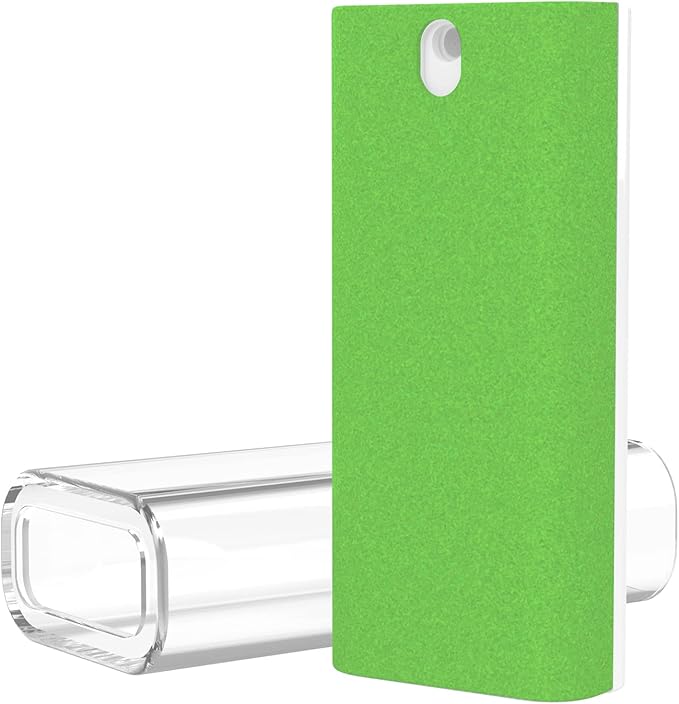 CLICK CLEAN Touchscreen Mist Cleaner, Screen Cleaner, All in One Screen Cleaner Spray with Microfiber and Phone Stand for All Phones, Laptop and Tablet Screens (Green)