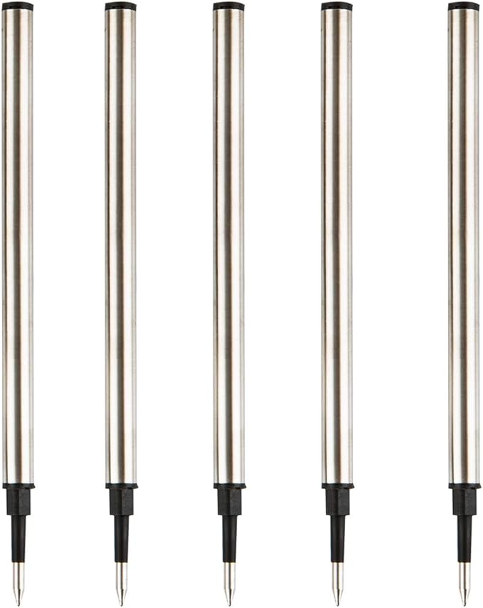 Amlion Personalized Pens Custom Engraved Pen with Name, Refillable Medium Refill, Personalized Gifts for Men Women (Refill Pen)