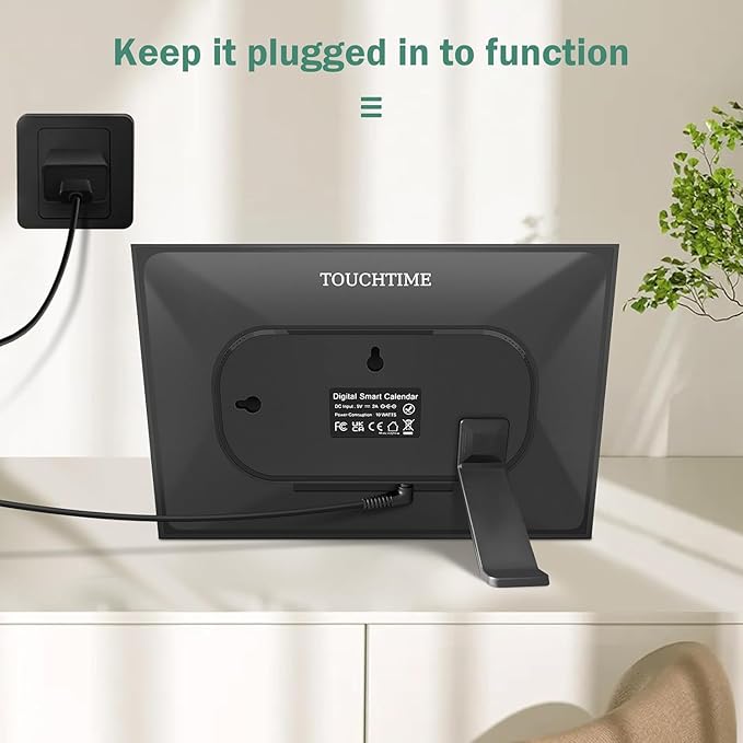 10.1" WiFi Smart Digital Calendar Two - Way Sync with Phones,Chore Charts,Achievement Rewards,AI Meal Planning,Smart Touchscreen Interactive Display for Family Schedules and Cloud Photo