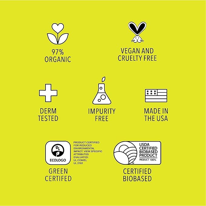 Medical Grade Hand Sanitizer Gel - 97% ORGANIC - 8 FL.OZ. Flip-Top (PACK OF 4)