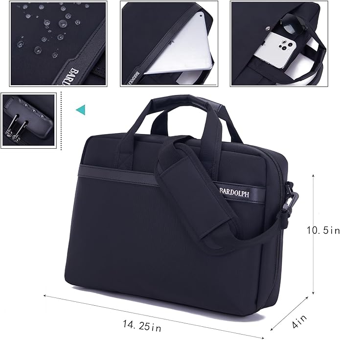 BARDOLPH Heavy Duty Accordian File Organizer with Handle