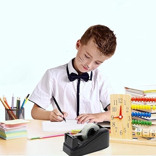 Transparent Tape Refill Rolls for Dispenser, Tear by Hand,144 Rolls x 900 inches