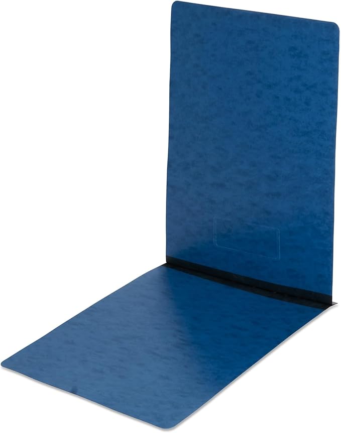 Blue Summit 10 Pressboard Report Covers with Fasteners, 11x17 Folders for Blueprints, 11x17 Binder, 3” Capacity, Navy Blue, 10 Pack