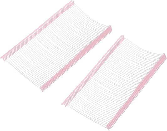 MECCANIXITY Standard Tagging Fasteners,Plastic Regular,Standard Label Gun Price Tagging Barbs for Garment Price Tag Label Tagging Barbs 50mm/2 Inch,Pack of 1000 Pink